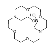 2-[16-(2-hydroxyethyl)-1,4,10,13-tetraoxa-7,16-diazacyclooctadec-7-yl]ethanol Structure