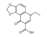 6-ethyl-9-oxo-[1,3]dioxolo[4,5-f]quinoline-8-carboxylic acid结构式