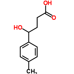 4-HYDROXY-4-P-TOLYL-BUTYRIC ACID结构式