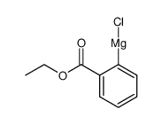 (2-(ethoxycarbonyl)phenyl)magnesium chloride Structure