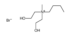 butyl-bis(2-hydroxyethyl)-methylazanium,bromide结构式