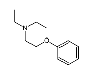 diethyl(2-phenoxyethyl)amine Structure