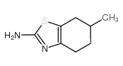 4,5,6,7-Tetrahydro-6-methylbenzo[d]thiazol-2-amine Structure