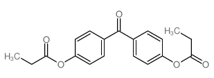 [4-(4-propanoyloxybenzoyl)phenyl] propanoate picture