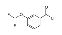 3-difluoromethoxy-benzoyl chloride Structure