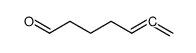 hepta-5,6-dienal结构式