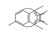 12,13,15,16,42,43,45-heptamethyl-1,4(1,4)-dibenzenacyclohexaphane Structure