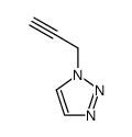 1-(2-propynyl)-1H-1,2,3-triazole结构式