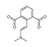 (N,N-二甲氨基)乙烯基-2,6-二硝苯结构式