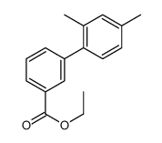 ethyl 3-(2,4-dimethylphenyl)benzoate结构式