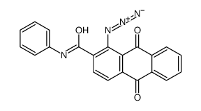 1-azido-9,10-dioxo-N-phenylanthracene-2-carboxamide结构式