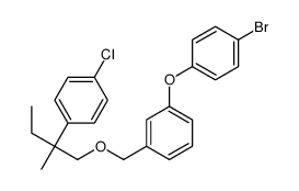 3-(4-Bromophenoxy)benzyl 2-(4-chlorophenyl)-2-ethylpropyl ether picture