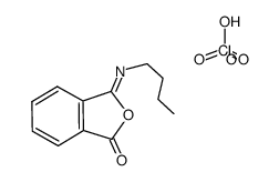 N-n-butylphthalisoimidium perchlorate结构式