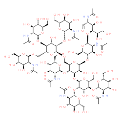 MANNOTRIOSE-DI-(N-ACETYL-D-GLUCOSAMINE)& Structure