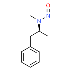 Phenethylamine, alpha,N-dimethyl-N-nitroso-结构式