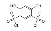 resorcinol-4,6-disulphonylchloride结构式