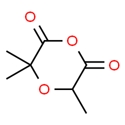 2,6-p-Dioxanedione,3,3,5-trimethyl- (1CI) Structure