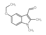 5-乙氧基-1,2-二甲基-1H-吲哚-3-甲醛图片