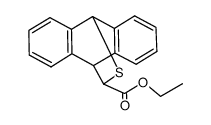 Ethyl 9,10-dihydro-9,10-thiaethanoanthracene-11-carboxylate Structure