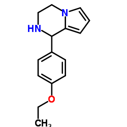 1-(4-Ethoxyphenyl)-1,2,3,4-tetrahydropyrrolo[1,2-a]pyrazine结构式