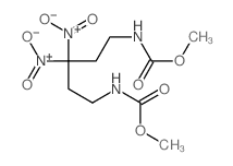 Carbamic acid, (3,3-dinitropentamethylene)di-, dimethyl ester (6CI,7CI)结构式