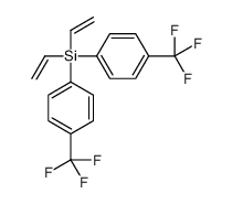 bis(ethenyl)-bis[4-(trifluoromethyl)phenyl]silane Structure