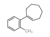 Cycloheptene,1-(2-methylphenyl)-结构式