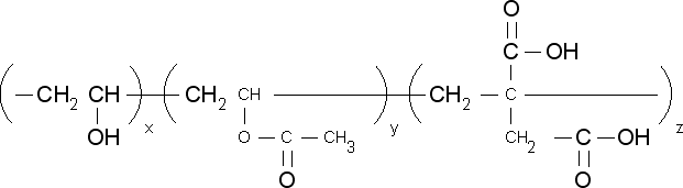 POLY(VINYLALCOHOL-CO-VINYL ACETATE-CO-ITACONIC ACID) picture