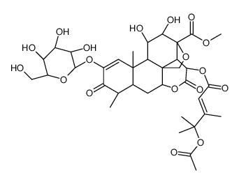 Yadanzioside G structure