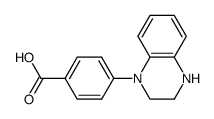 4-(3,4-dihydroquinoxalin-1(2H)-yl)benzoic acid Structure