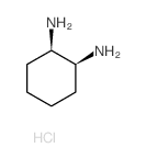 cis-1,2-Cyclohexanediamine dihydrochloride structure