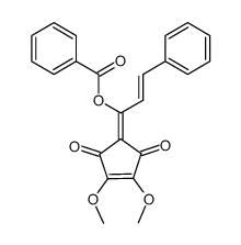 Linderon-benzoat Structure