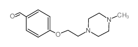 4-[2-(4-甲基哌嗪-1-基)-乙氧基]-苯甲醛图片