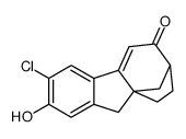 3-Chloro-2-hydroxy-7,8,9,10-tetrahydro-6H-7,9a-methanobenzo[a]azulen-6-one Structure