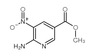 METHYL 6-AMINO-5-NITROPYRIDAZINE-3-CARBOXYLATE Structure