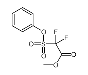 methyl 2,2-difluoro-2-phenoxysulfonylacetate结构式