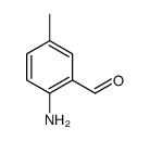 2-amino-5-methylbenzaldehyde structure