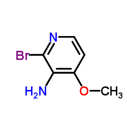 3-氨基-2-溴-4-甲氧基吡啶结构式