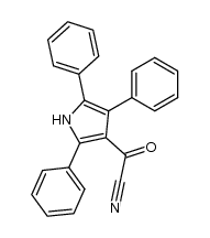 (2,4,5-triphenyl-pyrrol-3-yl)-glyoxylonitrile结构式