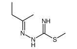 methyl N'-(butan-2-ylideneamino)carbamimidothioate Structure