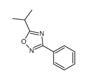 3-phenyl-5-propan-2-yl-1,2,4-oxadiazole Structure