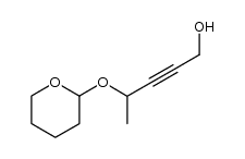 4-methyl-4-(tetrahydro-2-pyranyloxy)-2-butyn-1-ol Structure