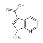 1-METHYL-1H-PYRAZOLO[3,4-B]PYRIDINE-3-CARBOXYLIC ACID structure