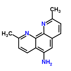 2,9-dimethyl-1,10-phenanthrolin-5-amine Structure