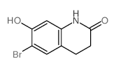 6-Bromo-7-hydroxy-3,4-dihydro-1H-quinolin-2-one Structure