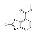 2-氯苯并[d]噻唑-7-羧酸甲酯结构式