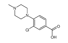 3-氯-4-(4-甲基-1-哌嗪基)苯甲酸图片