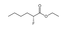 ethyl (2R)-2-fluorohexanoate Structure