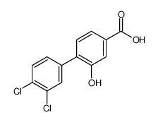 4-(3,4-dichlorophenyl)-3-hydroxybenzoic acid Structure