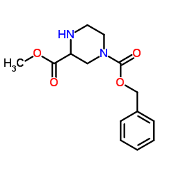 N-4-Cbz-哌嗪-2-甲酸甲酯图片